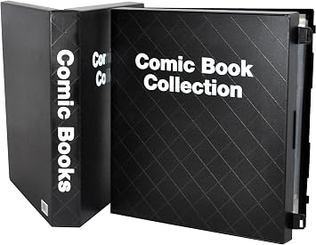 UniKeep Comic Book Collection Storage Case/Binder (Black)