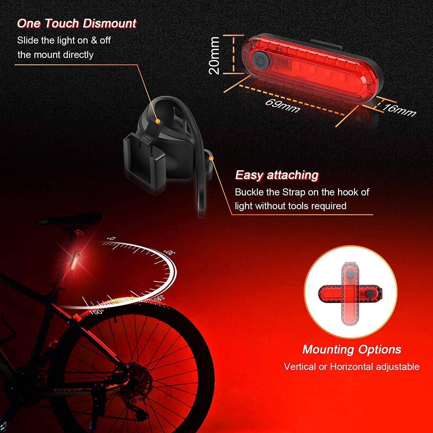 wasafire bike light