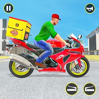Bike racing simulator Bike Games - Fast Moto Racer 2025 to Delivery Pizza Fast