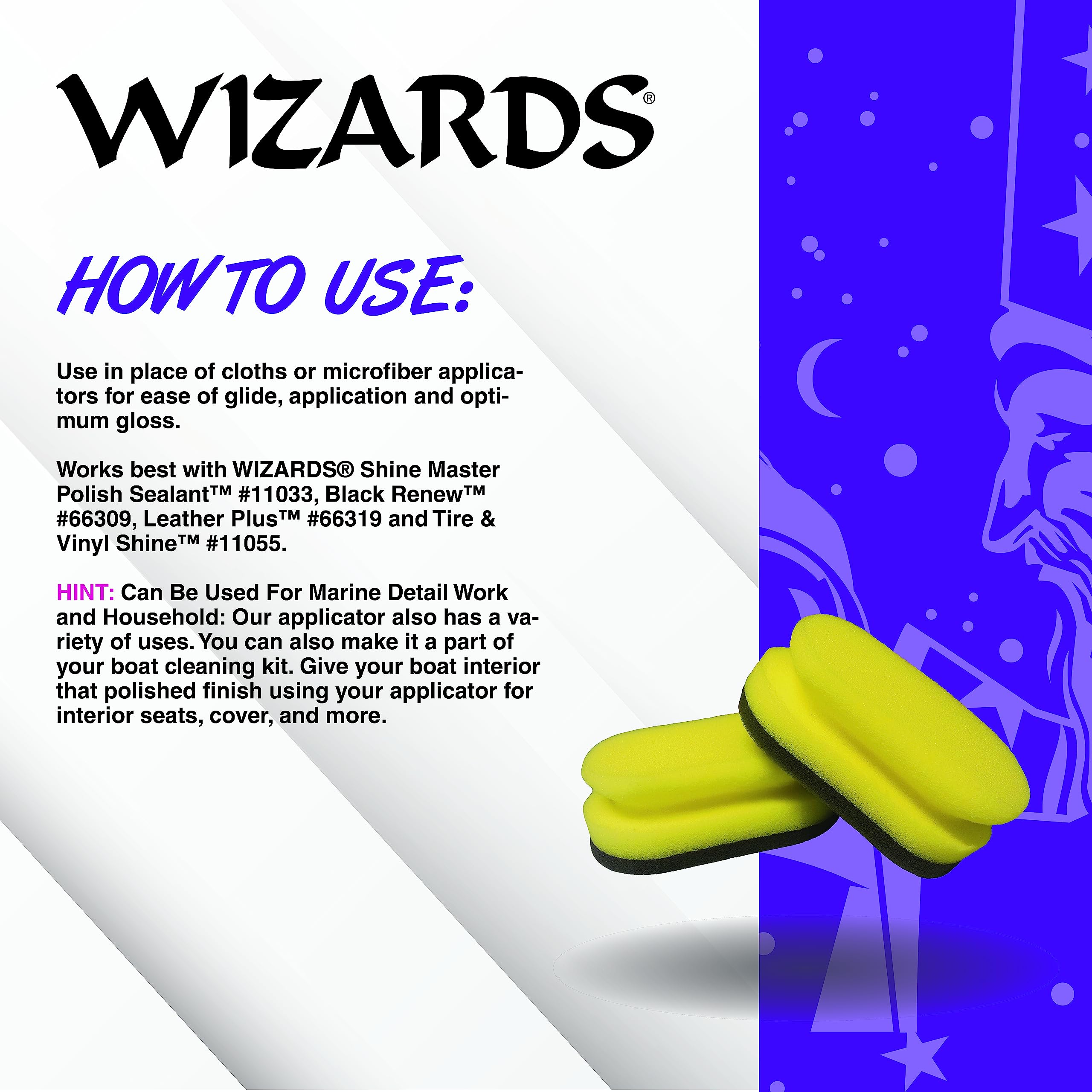 Wizards Herramientas de Detalles Exteriores – Limpiadores, aplicadores, Herramientas.