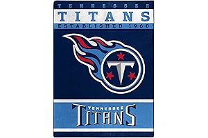 Tennessee Titans Unisex-Adult Raschel Throw Blanket