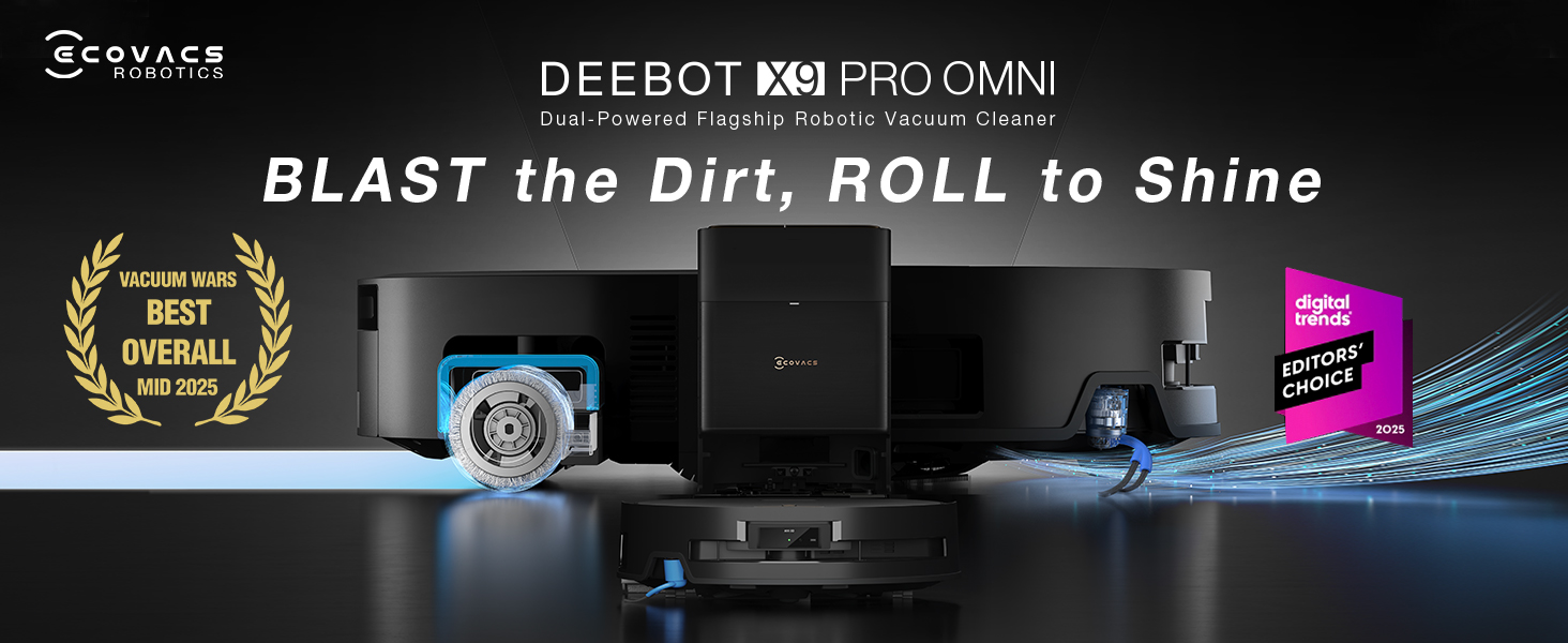 ECOVACSH N-α Amazon.com - ECOVACS DEEBOT X9 PRO Omni Robot Vacuum and Mop