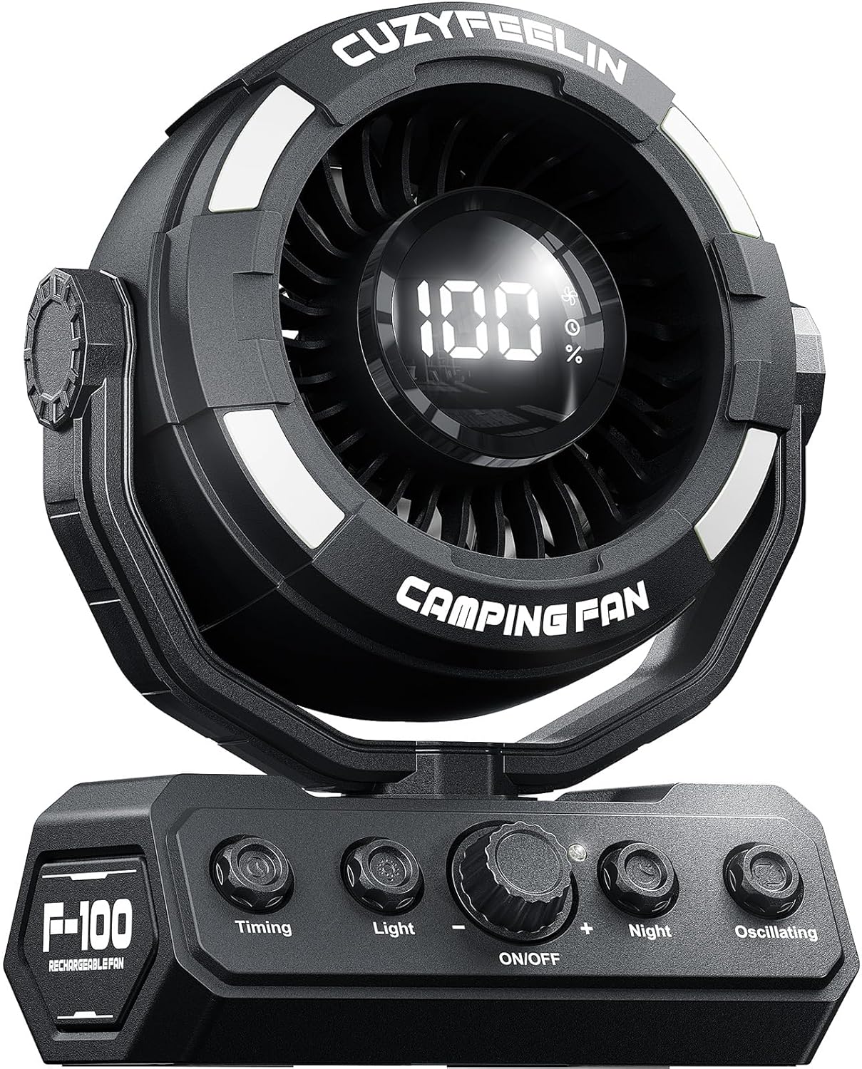 Ventilador portátil  Ventiladores de mano mini turbo de alta velocidad de 14500 RPM con digital  refrigeración de 16 horas Ventilador personal con