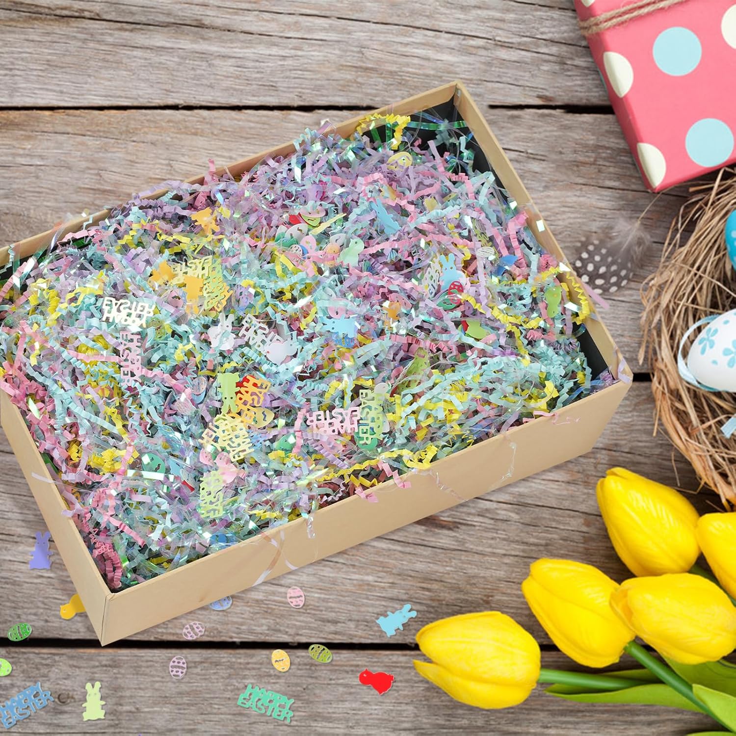 Easter Grass Crinkle Cut Paper Shred