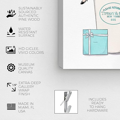 Miniatura 7 de The Oliver Gal Artist Co. Drinks and Spirits - Lienzo decorativo para pared con texto en inglés «26949 Cafe Paris», decoración del hogar, 10 x 15