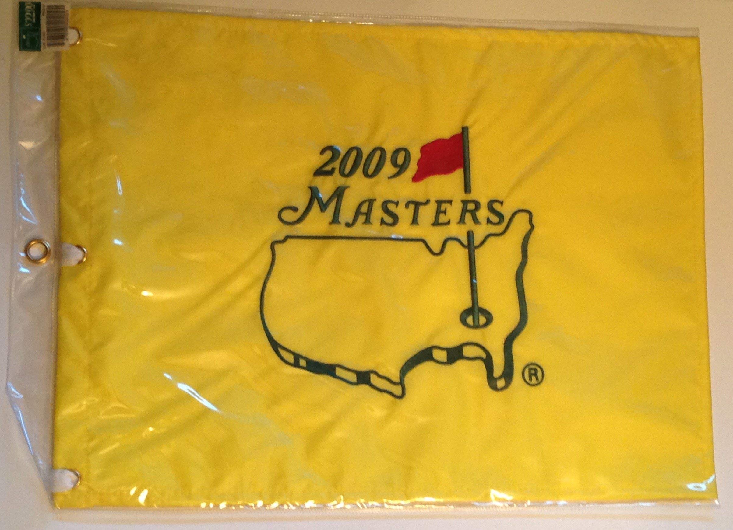 2009 Masters flag golf pga new