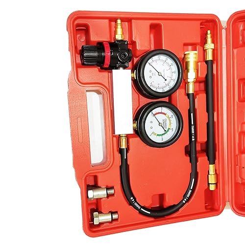 Miniatura 3 de Nuevo probador de fugas Tu-21 Cilindro de motor Probador de fugas Detector de fugas Motor Compresión Tester Set