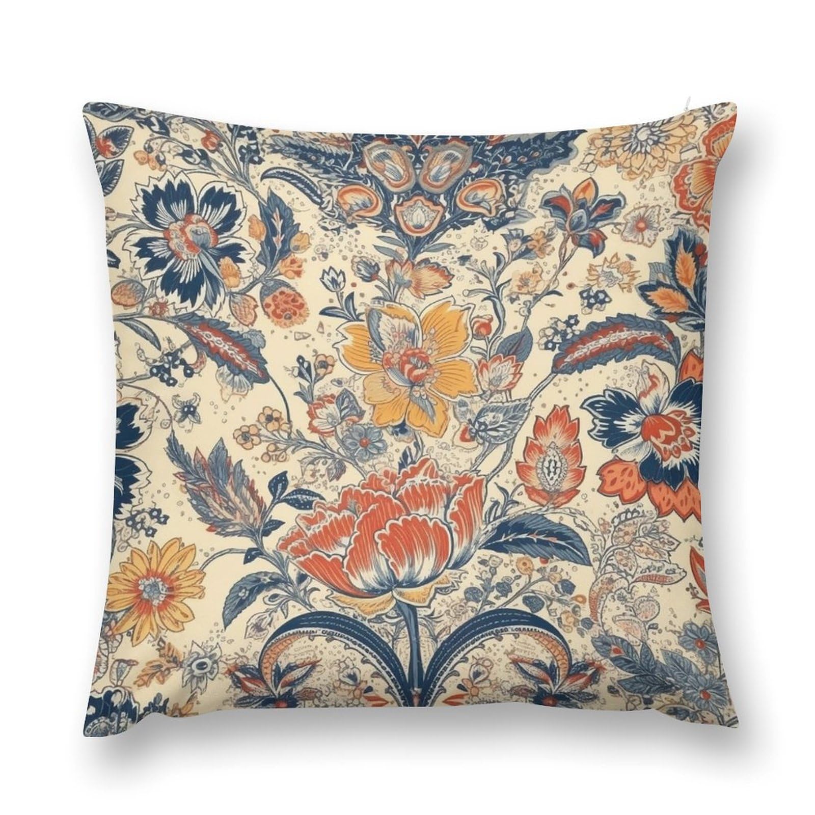 YTLKGFP 12 "x12 Throw Pillow Covers for Sofa French Country Style Pillow Covers Decorative Square Pillowcases Soft Cozy Cushion Cases for Couch Bed