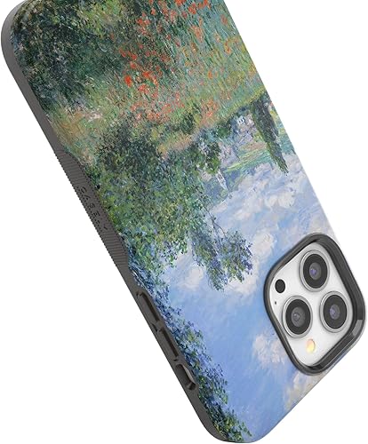 Miniatura 1648 de Casely Funda para iPhone 13 Pro Max Jardín dorado Floral de girasol amarillo Compatible con MagSafe Diseño protector audaz Jardín Dorado