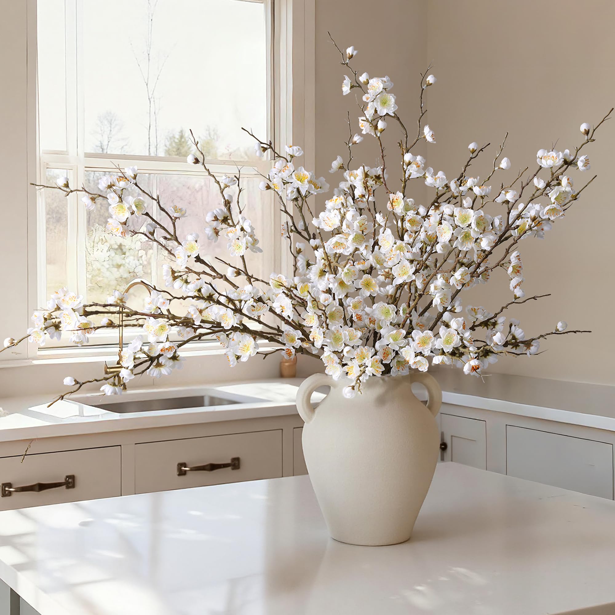Florisso Artificial Cherry Blossom Branches