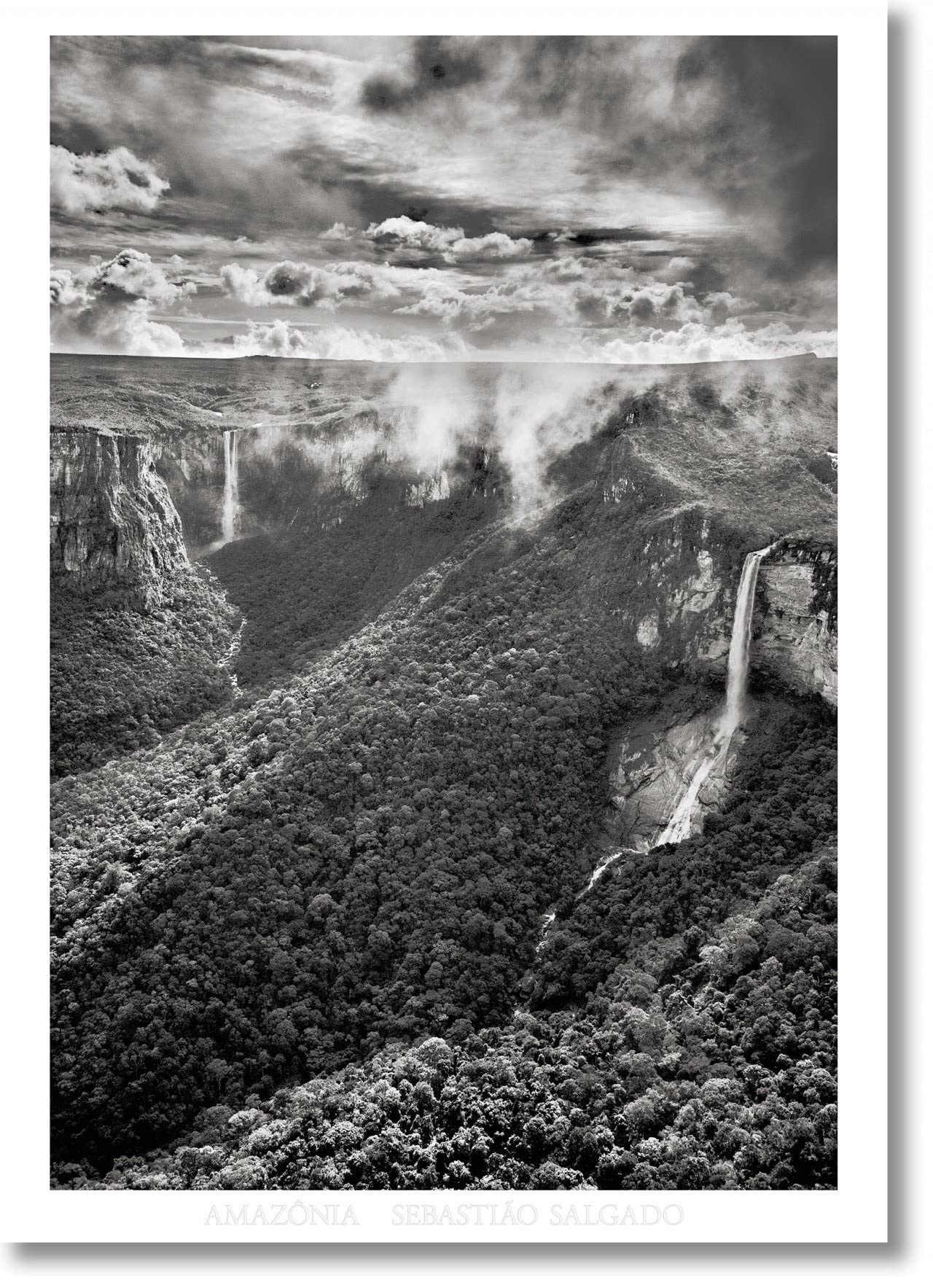 Sebastião Salgado. Amazônia. Poster ‘Waterfalls’