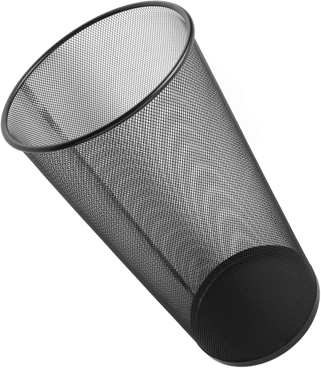 Metal Mesh Compact Umbrella Holder for Indoor Quick Drying Entryway Organization Black, for Home Office Hotel