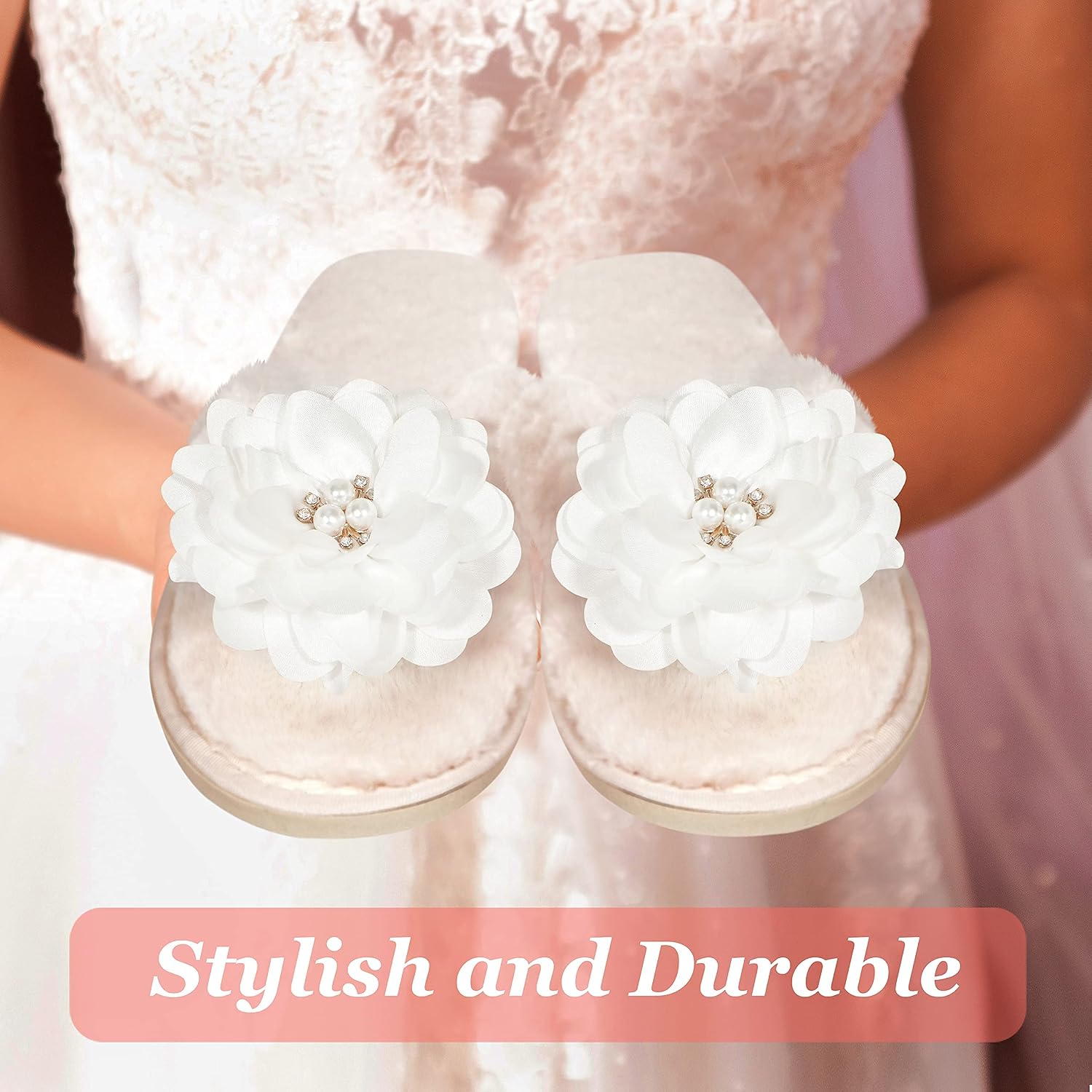 Women’s I Do Slippers Bride Slippers Bride To Be Wedding Bridal Shower Bachelorette Party Engagement Bridesmaid Honeymoon Gifts For Her image 5