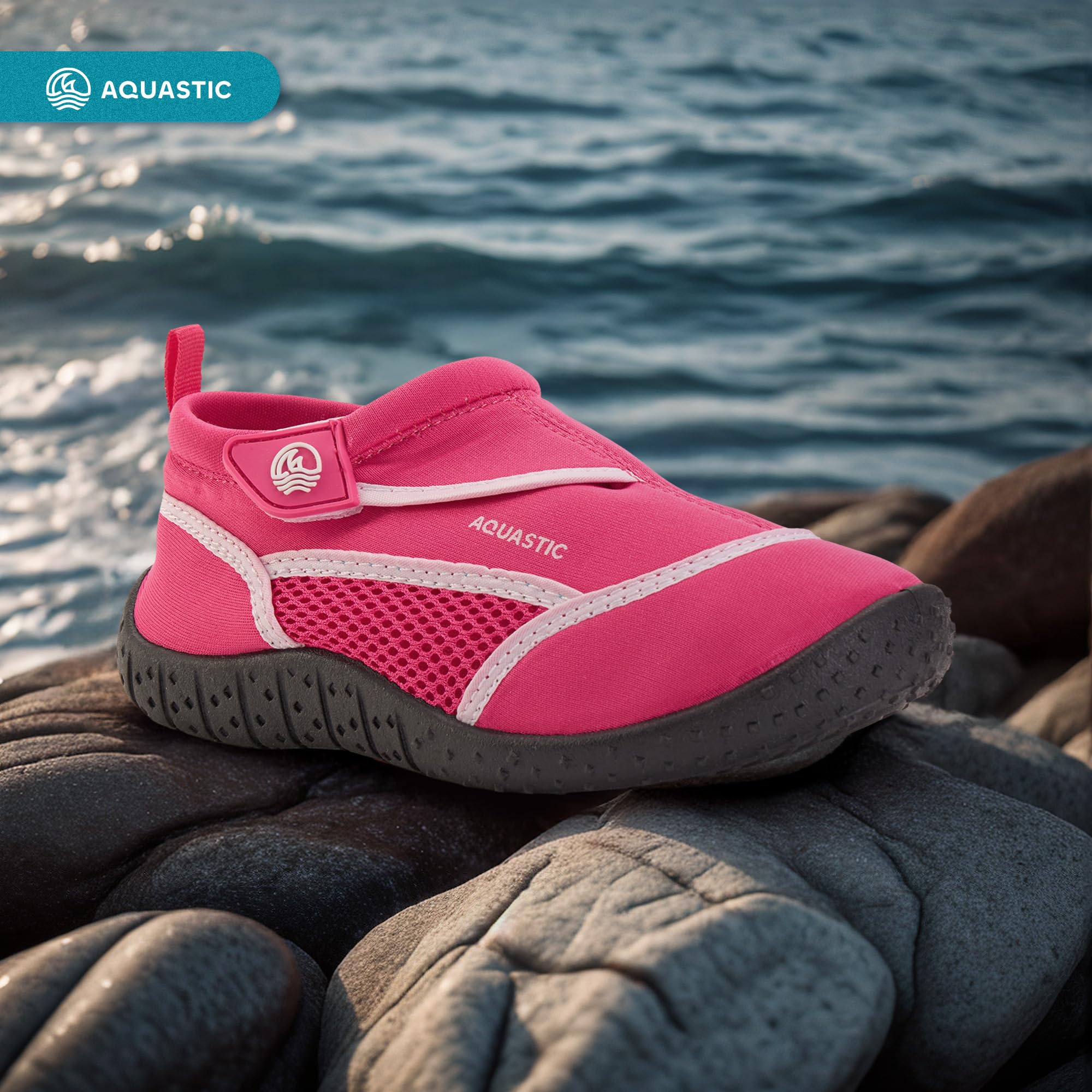 AQUASTIC Nino Water Shoe Unisex niños