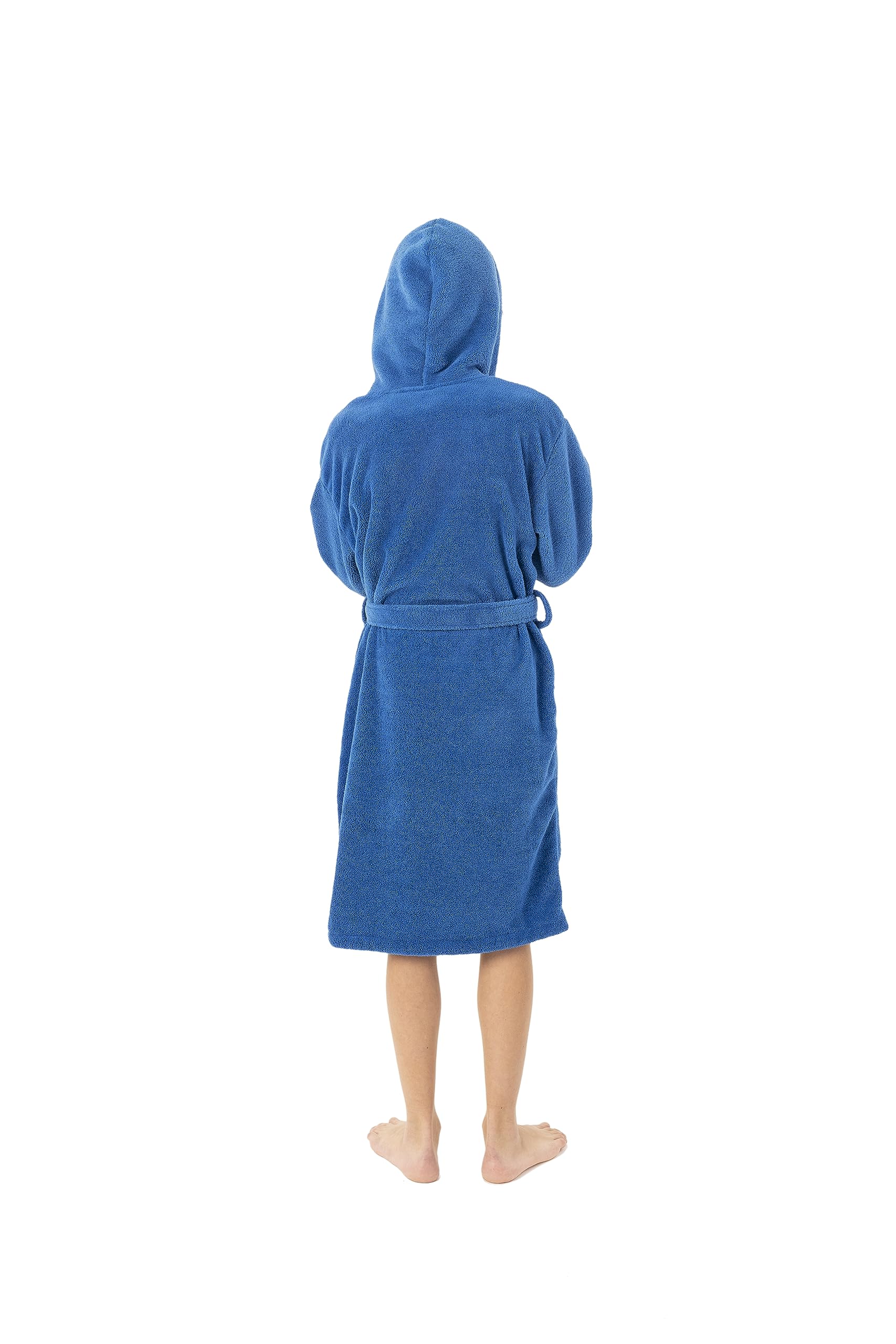 BC Bare Cotton Kapuzenmantel aus Mikrofaser-Fleece für Jungen, Königsblau