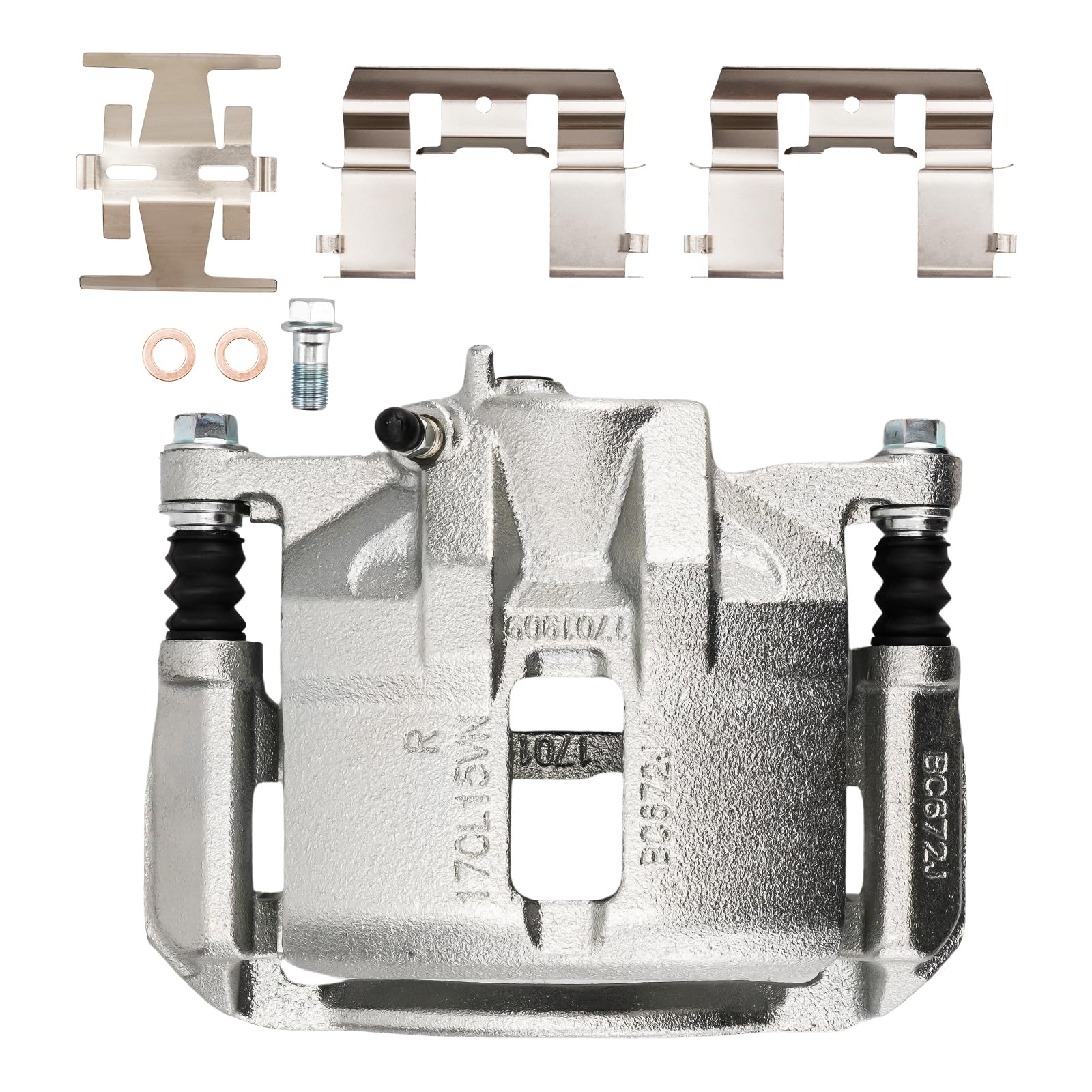 KAX Disc Brake Caliper Assembly Fit for 1997-2001 CR-V, 1995-1997 Accord, 1997-2001 Prelude,1995-1998 Odyssey, Front Right Passenger Side