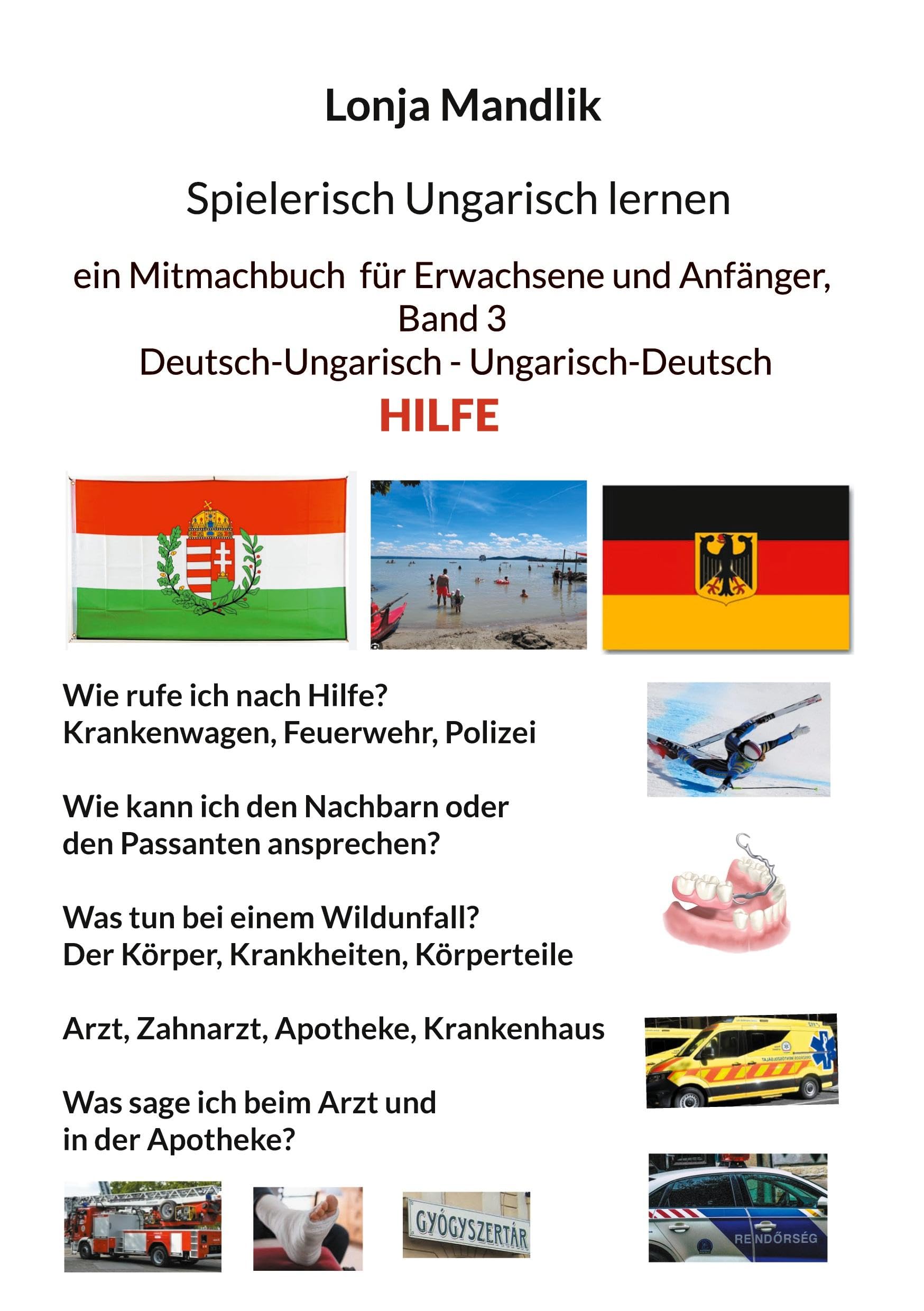 Spielerisch Ungarisch lernen: ein Mitmachbuch für Erwachsene und Anfänger, Band 3