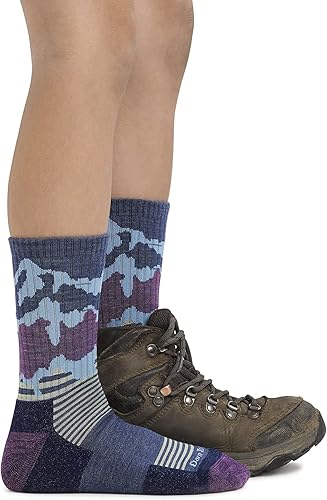 Miniatura 3 de Darn Tough Vermont Light Hiker Micro Crew - Cojín ligero (bebéniño pequeñoniño grande)