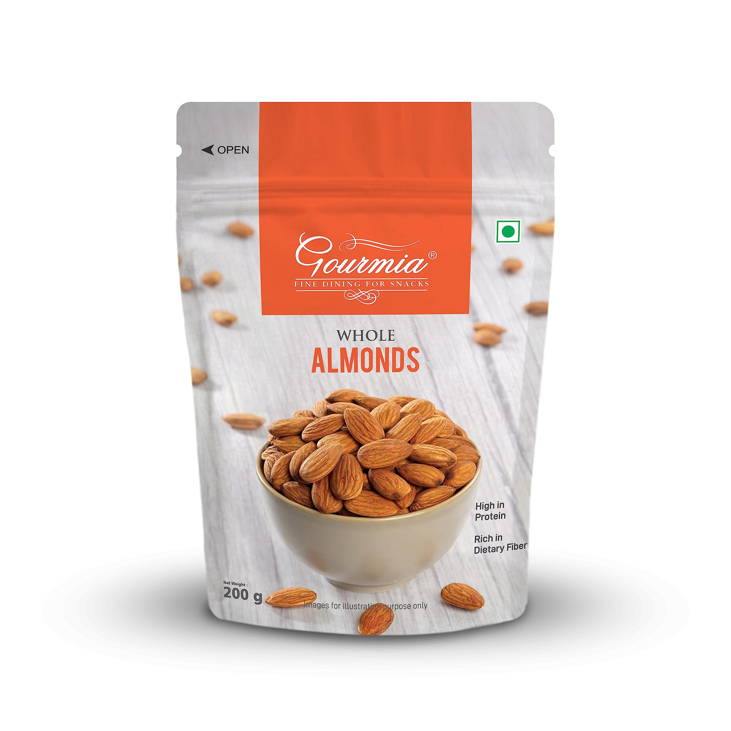 Gourmia Whole Almond 200g
