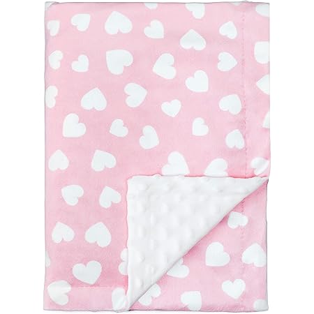 pink heart blanket