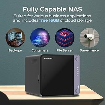 Amazon.com: QNAP TS-432X-4G-US 4 Bay 10GbE Desktop NAS with