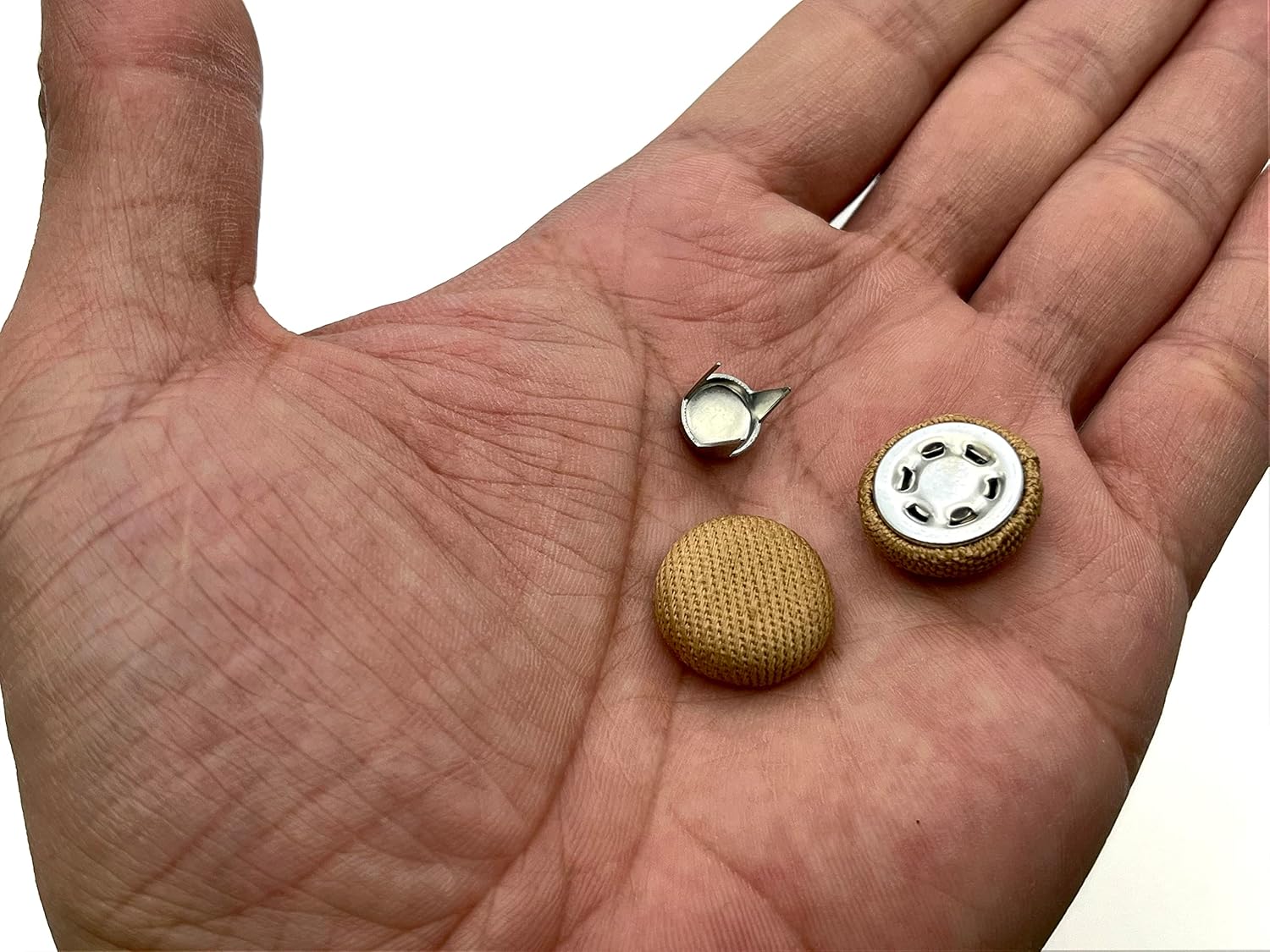 5/8" / 16mm Baseball Cap Trucker Cap Button top Hat Button Replacement Repair Making Supplies H155P