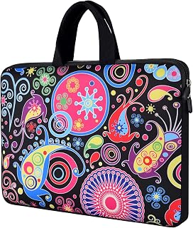 13-14" Laptop Sleeve Cute Carrying Bag Chromebook Case Compatible with ASUS Chromebook C436 /Acer Chromebook 514 314 /HP DELL Chromebook 14" /Evoo Elite 14"/Lenovo Flex 4 5 14" Case Sleeve(Bohemia)