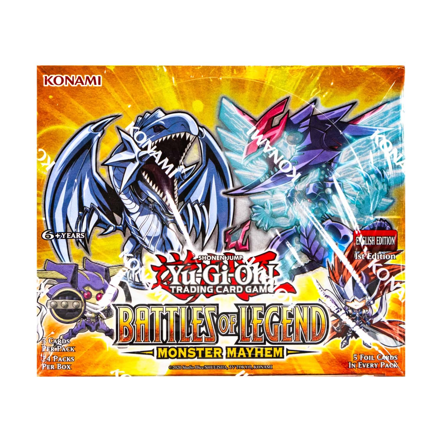 Amazon.com: Yu-Gi-Oh! Battles of Legend: Monster Mayhem Booster