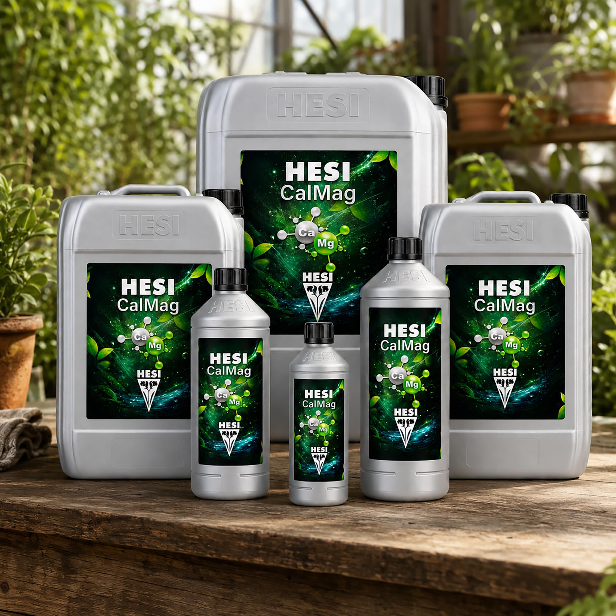 ECI Bundle HESI CalMag 10 Liter Calzium-Magnesium-Dünger Perfekte Grow Mineralbalance inkl. ECI Pipette
