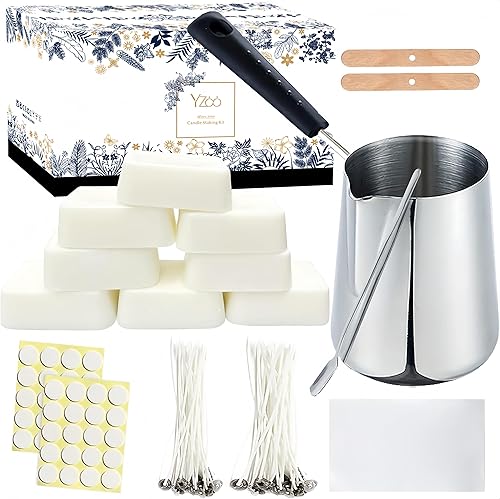 Candle Making Kit for Adults Beginners,Candle Making Supplies Include Soy