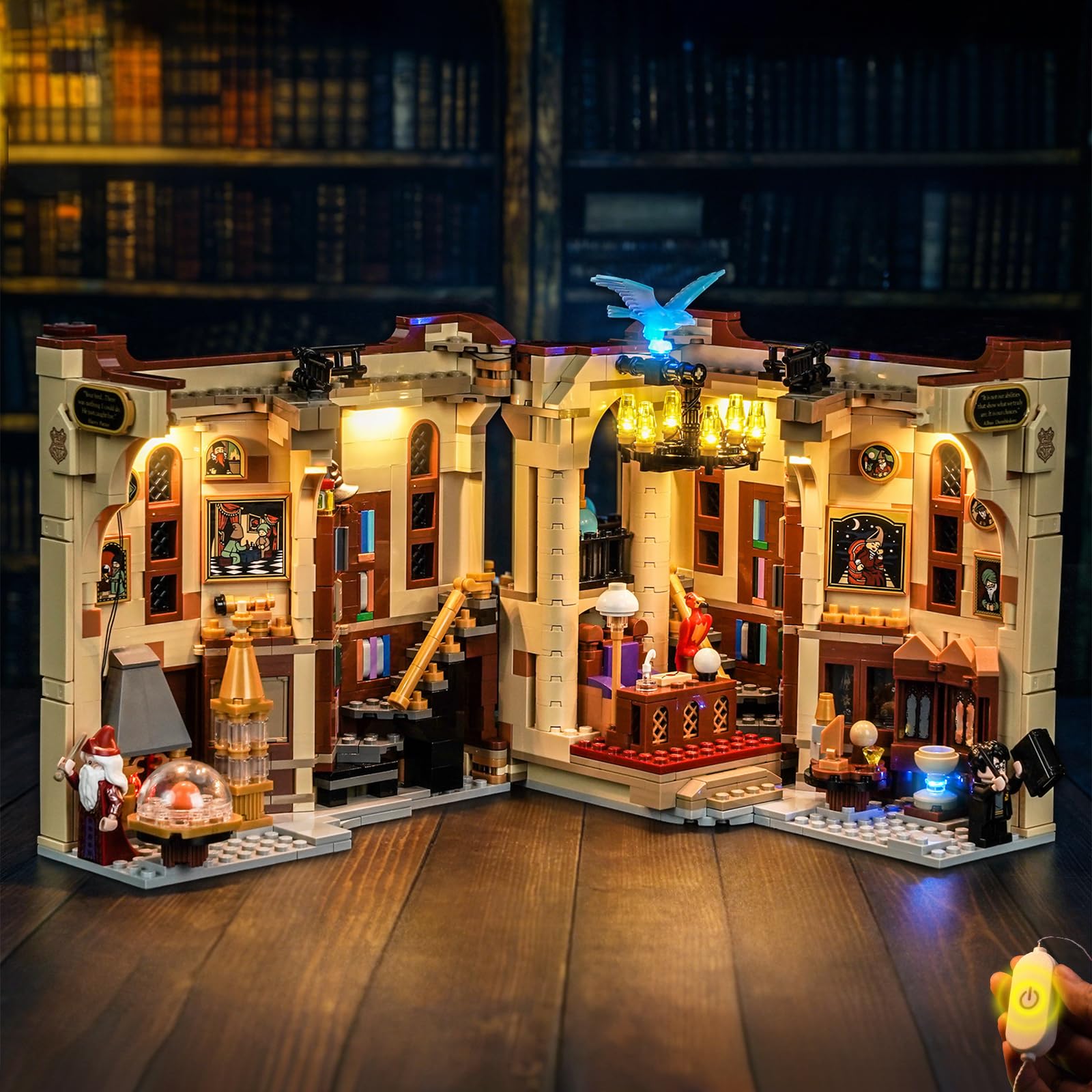 Zestaw świateł LED kompatybilny z Lego 76478 Dumbledore's Office (nie jest