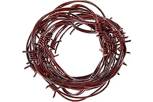32 Foot Plastic Barbed Wire Decoration