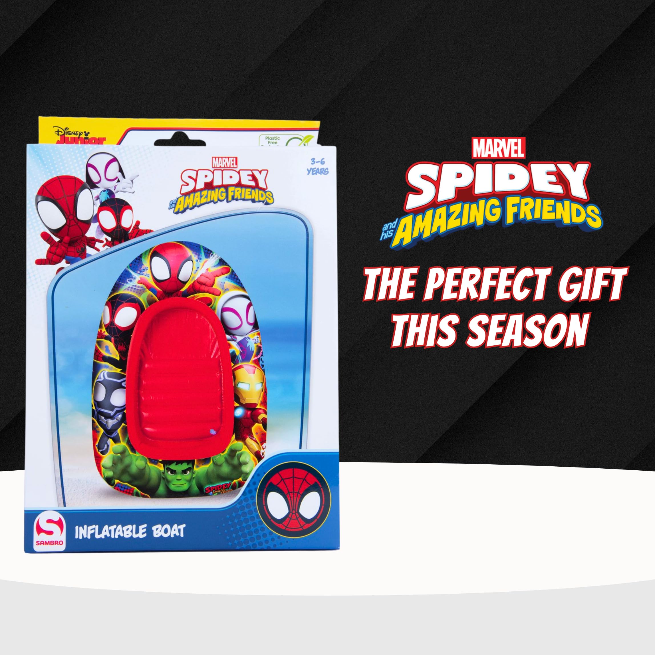 Marvel Spidey Barca Gonfiabile, Materassino Da Piscina, Barca Gonfiabile, Galleggiante Per Bambini, Amaca Acquatica, Materassino Da Spiaggia, Sedia Ad Acqua