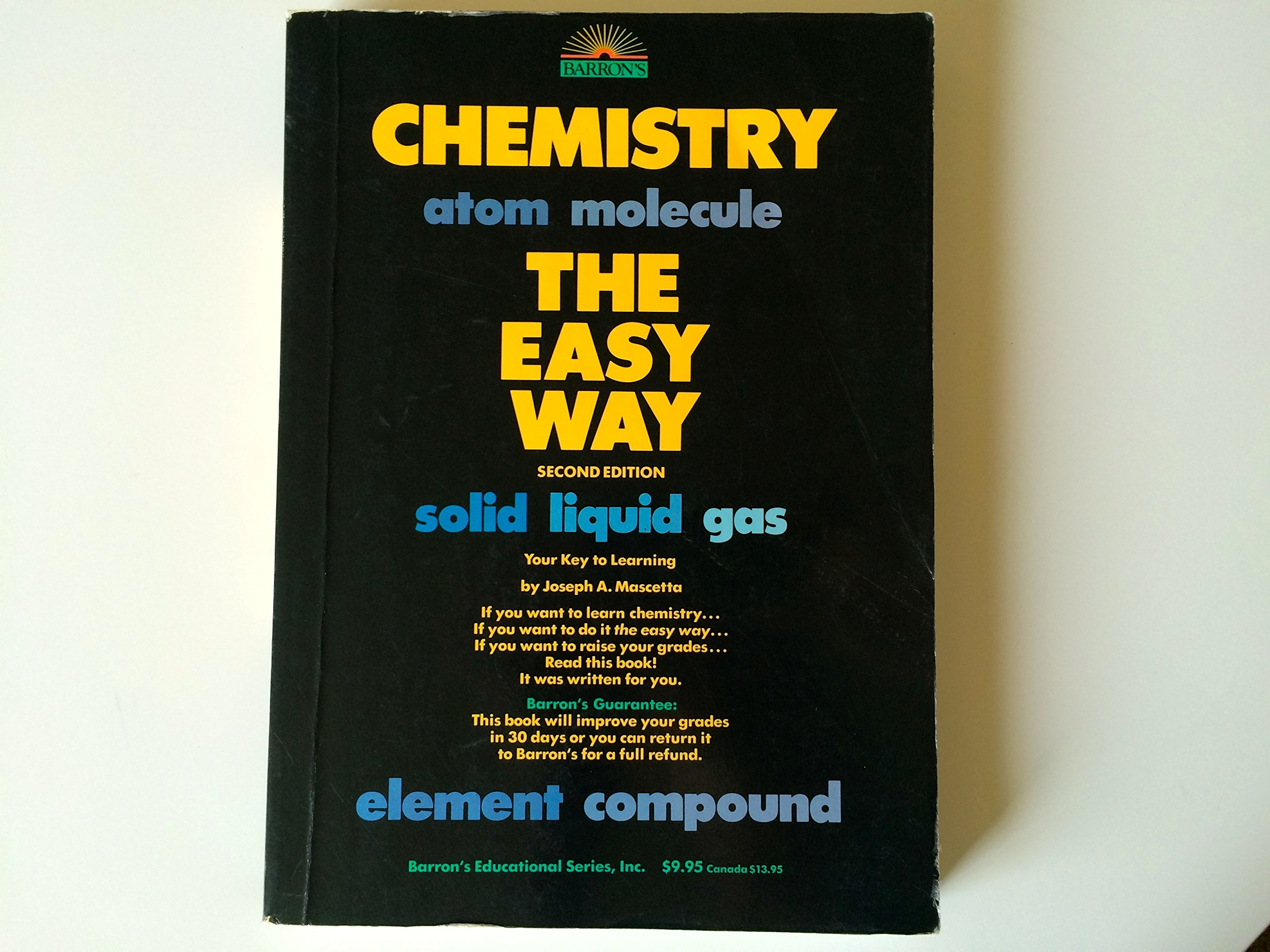 Chemistry the Easy Way [Paperback] Mascetta, Joseph A.