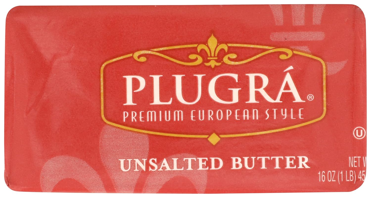 Plugra, Butter European Style Unsalted, 16 Ounce