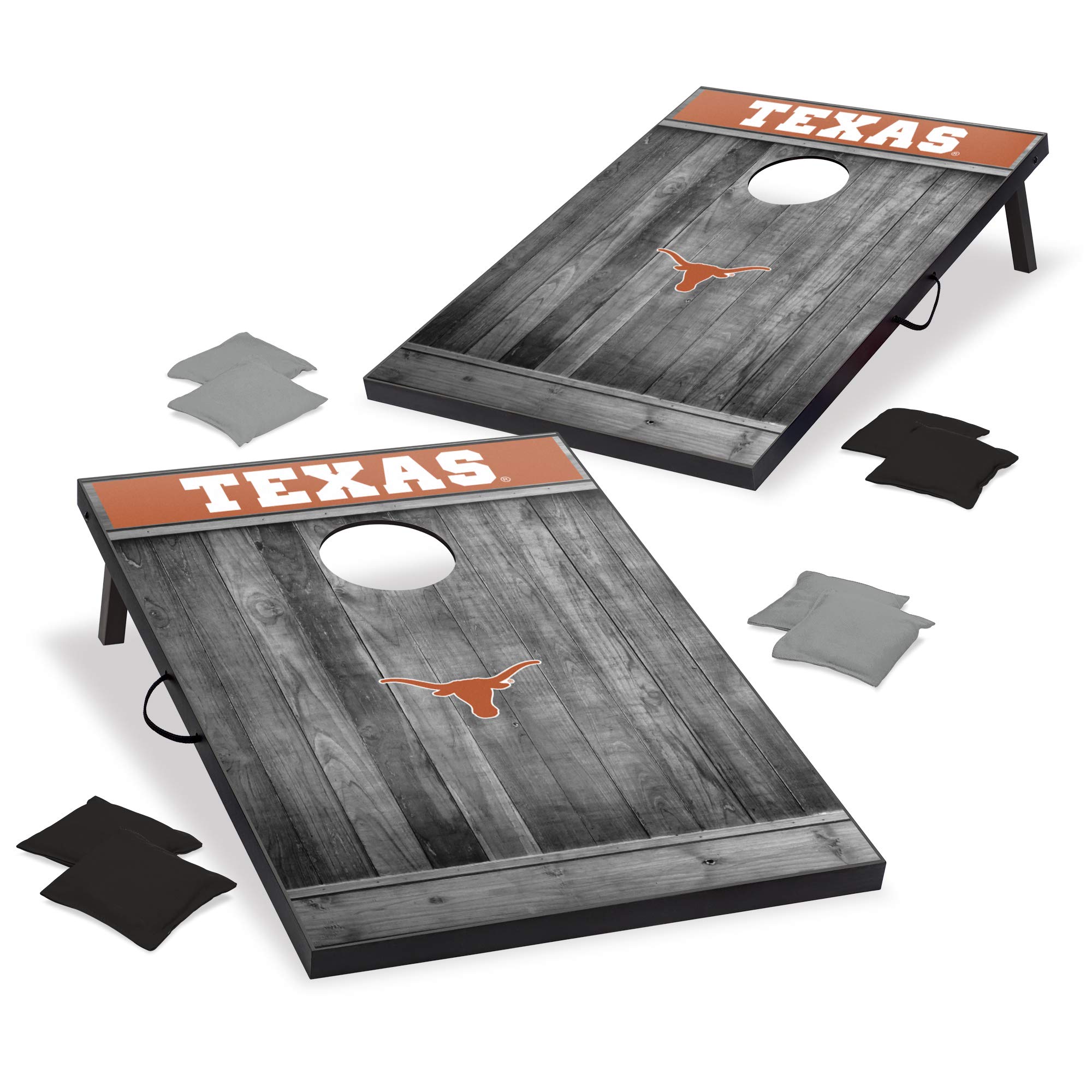 Photo 1 of Wild Sports 2'x3' MDF Wood NCAA College Cornhole Set Texas Longhorns, MISSING BEANBAGS, BOARDS ONLY