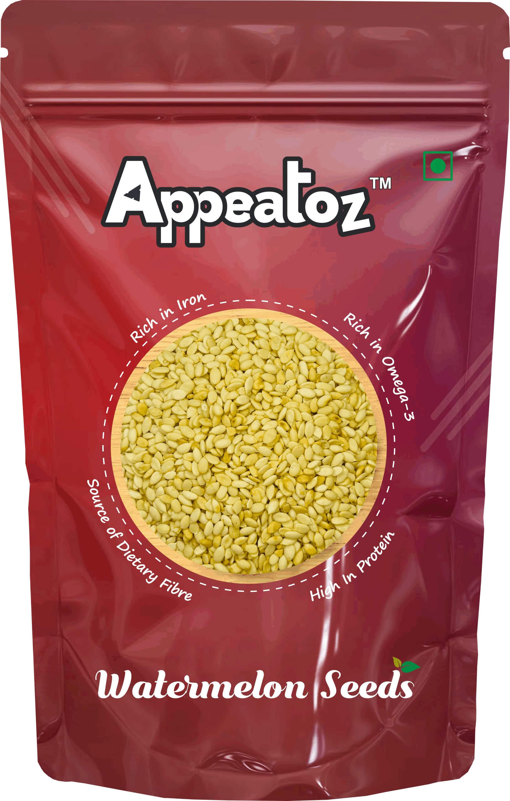 APPEATOZ Premium Roasted Watermelon Seeds | 250G | Watermelon Seeds For Eating | Protein-rich | Potassium | Magnesium & Iron Ideal For Weight Loss | Gluten Free (B0BQ4QNW55) Amazon Price History, Amazon Price Tracker