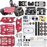 ELEGOO Conqueror Robot Tank Kit with UNO R3 for Arduino Robotics for Kids Ages 8-12 12-16 STEM Science Kits Coding Robots Toys for 8+ Year Old Boys Girls Teens Circuits Engineering Building Project