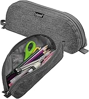 Vista 11 de Gloppie - Estuche de lápices práctico, estuche de lápices simple y estético, pequeño portaplumas, suministros de regreso a clases para niñas