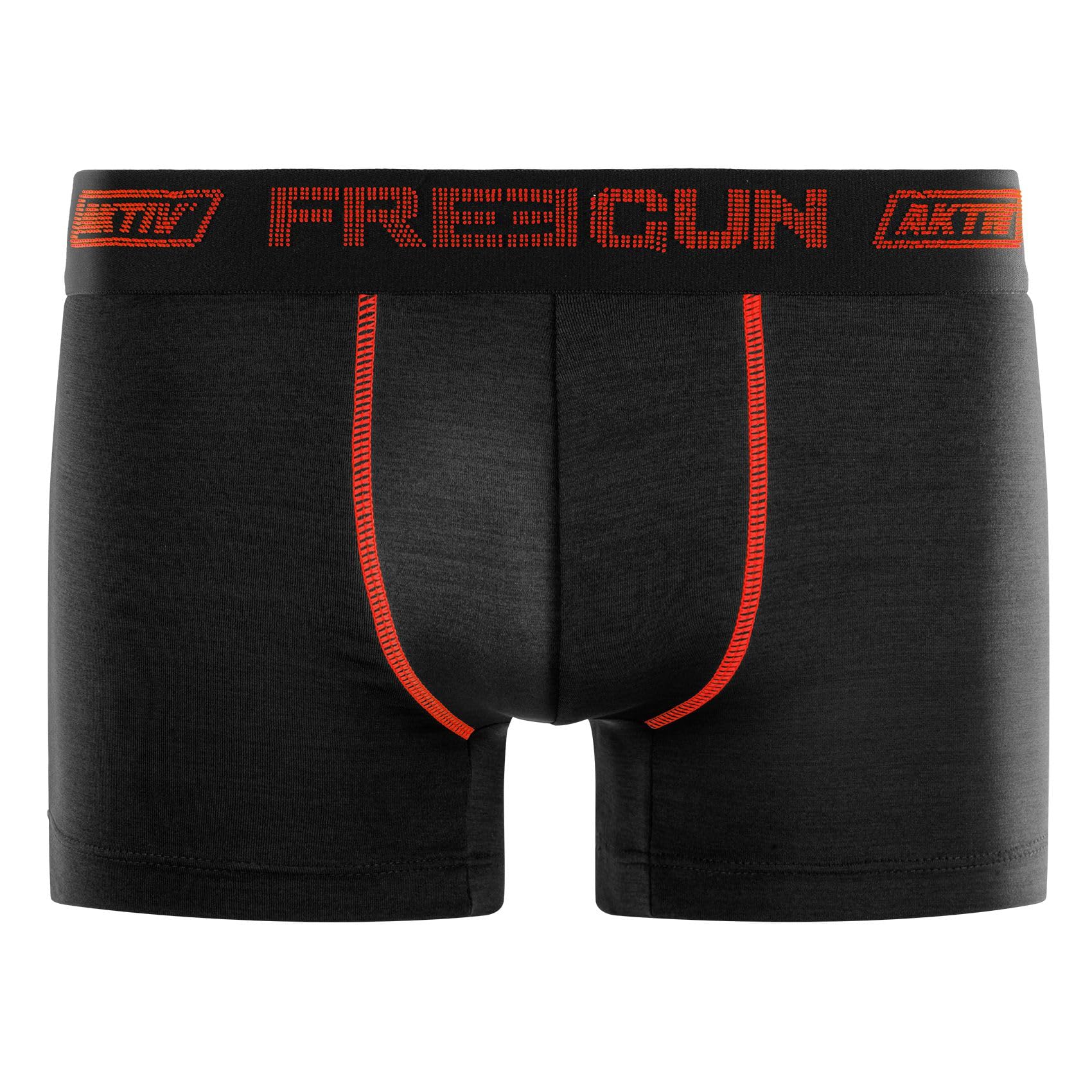 FREEGUN Calzoncillos Hombre Boxer Dulce, Ropa Interior Hombre, Aktiv, Training y Libertad de Movimiento (Lote de 4)