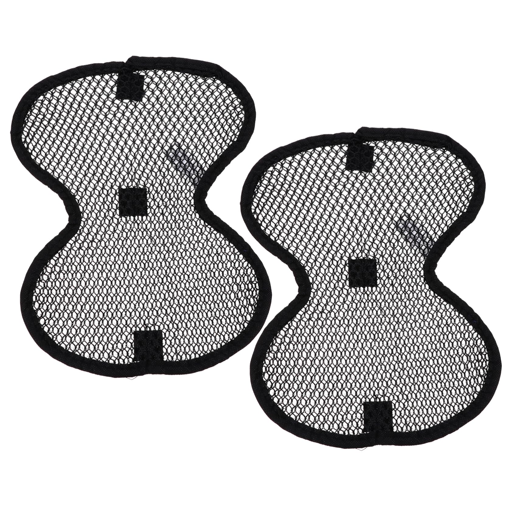 ULTECHNOVO 4pcs Motorcycle Net Cushion Pads Breathable Lining Prevention Sweat Absorption and Comfortable Fit for Cycling and Riding Activities