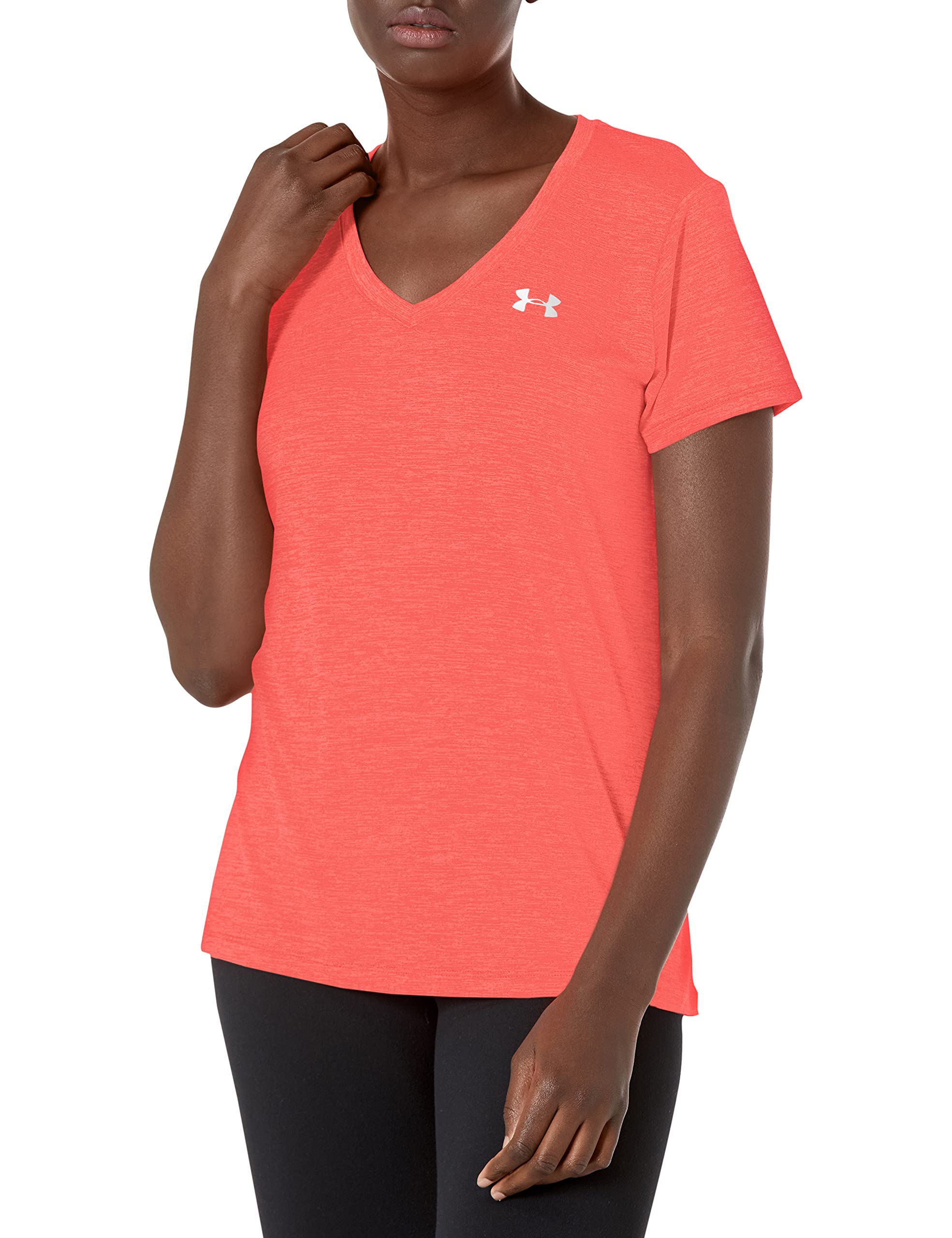 Under Armour Women's UA Tech™ Twist V-Neck Short Sleeve Tech SSV- Twist Mujer (Pack de 1) — view 37