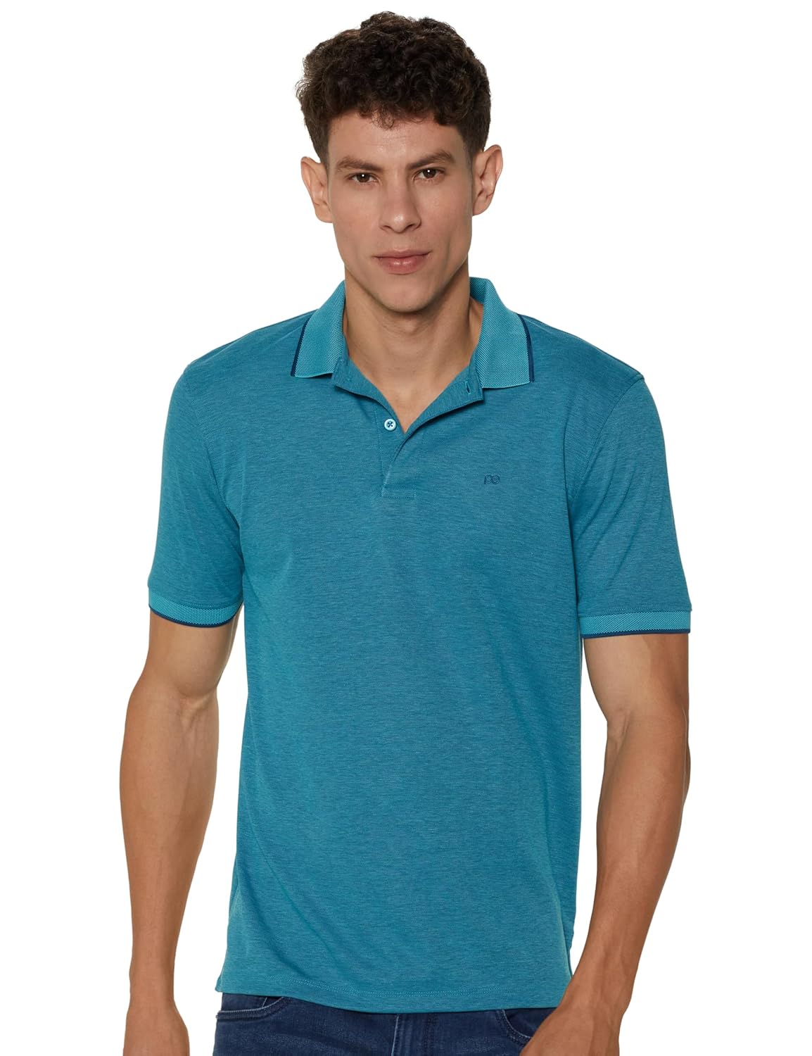 Peter England Men’s Premium Branded Regular Fit Half Sleeve Polo T-Shirt | Cotton Rich | Birds Eye Interlock Weave| No Pocket Peter England Men’s Premium Branded Regular Fit Half Sleeve Polo T-Shirt | Cotton Rich | Birds Eye Interlock Weave| No Pocket