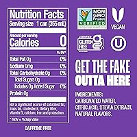 Vista 2 de Zevia Soda sin calorías, uva, latas de 12 onzas líquidas (paquete de 6)