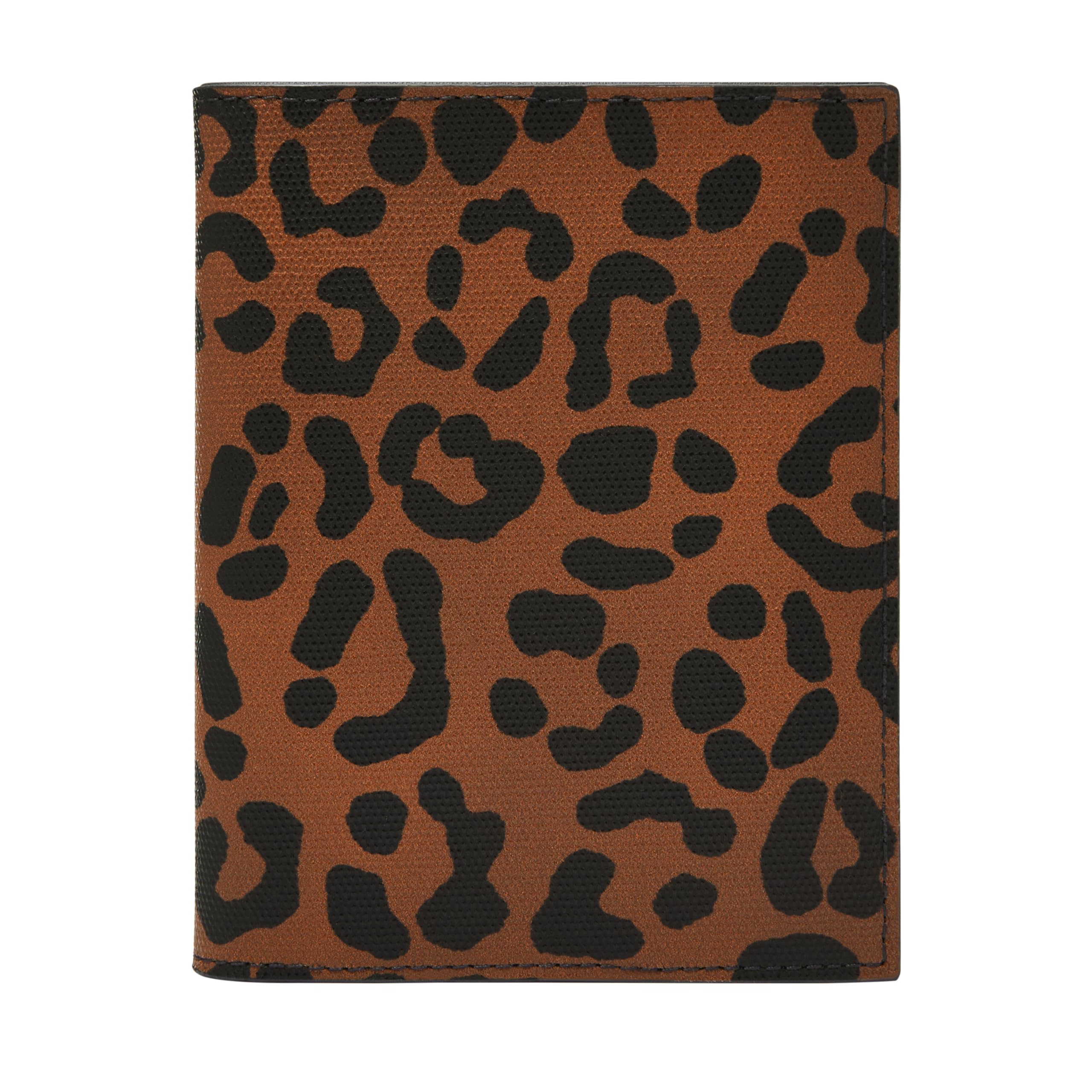 Womens Cotton Passport Brown Case Wallet SLG1620234-image-7