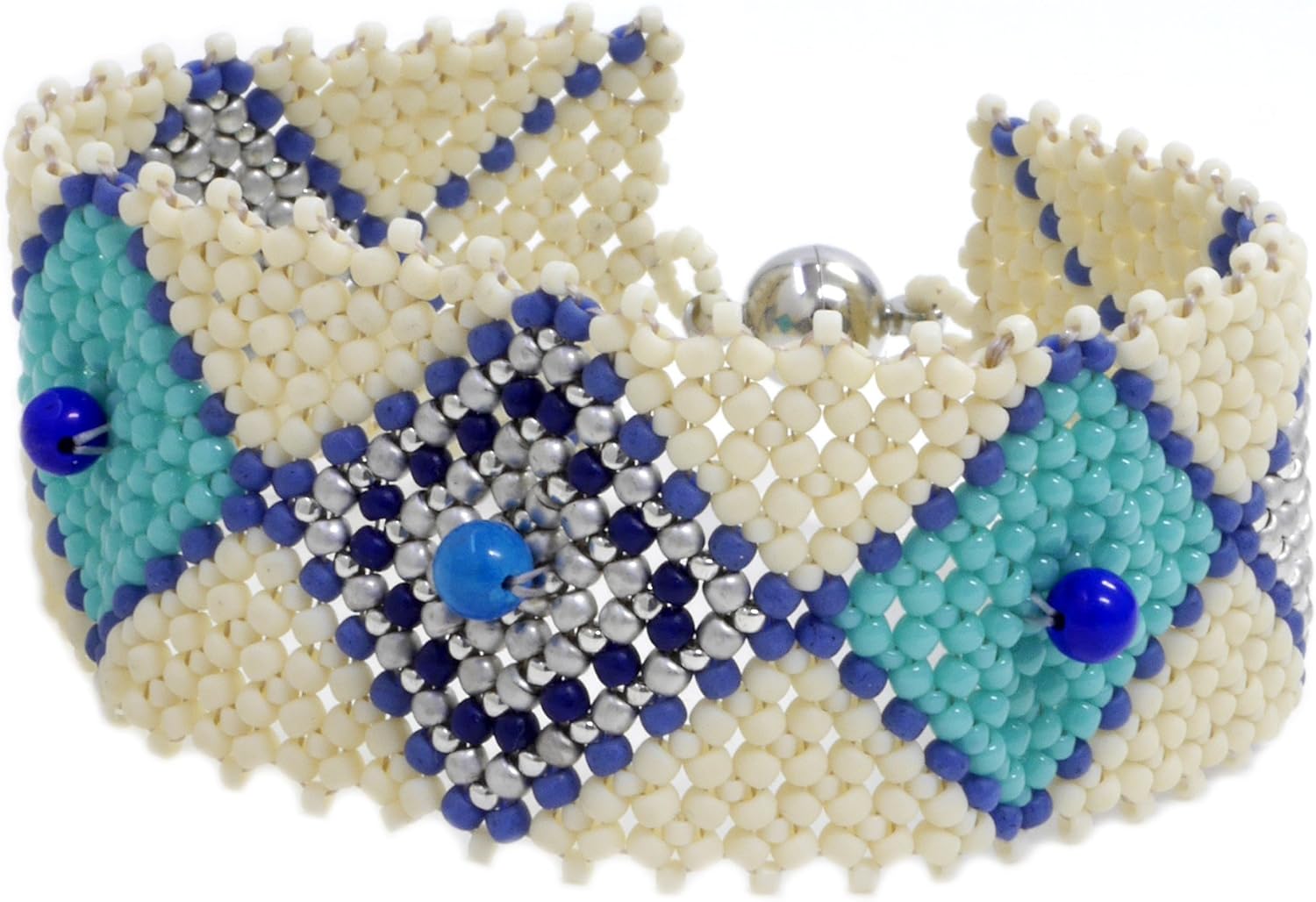 Toho beads kit sixeni-rusutetti Make Accessory Bracelet Blue CS – 2