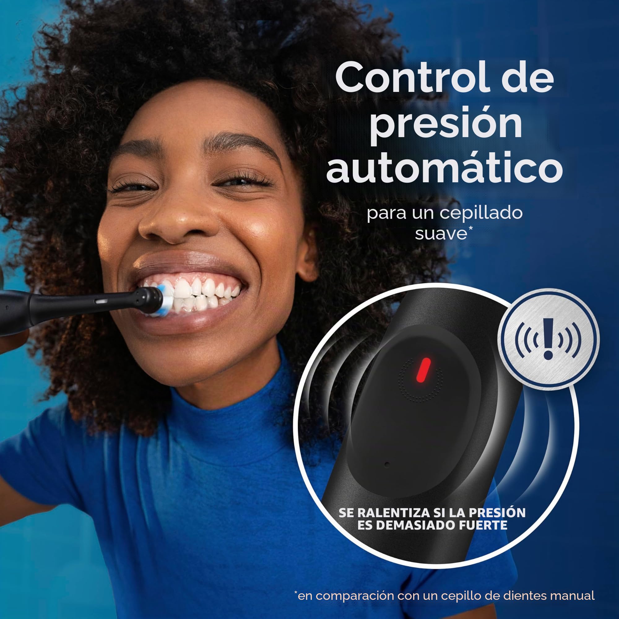 Oral-B iO Series 2 - Cepillo de dientes eléctrico, 2 unidades, 2 cabezales de cepillo, 3 modos de cepillado para el cuidado dental, tecnología magnética, diseñado por marrón, negro nocturno/verde