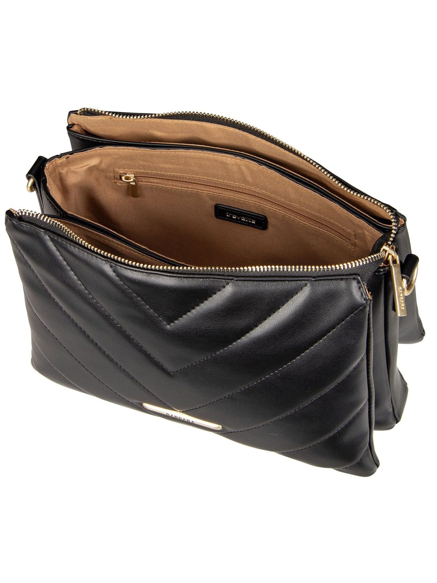 BARBARA COZY Crossbody Bag Trio, black Cuidado personal y salud