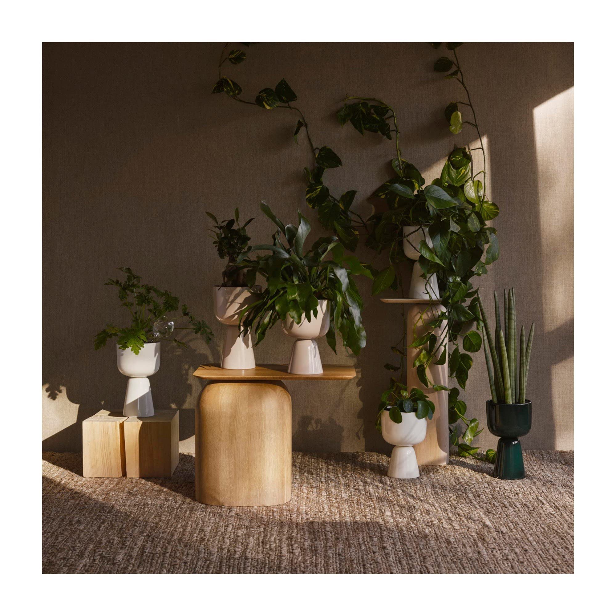 【ネロリ】 ナップラ　プラントポット ナップラ プラントポット 230x155mm ホワイトiittala/Arabia