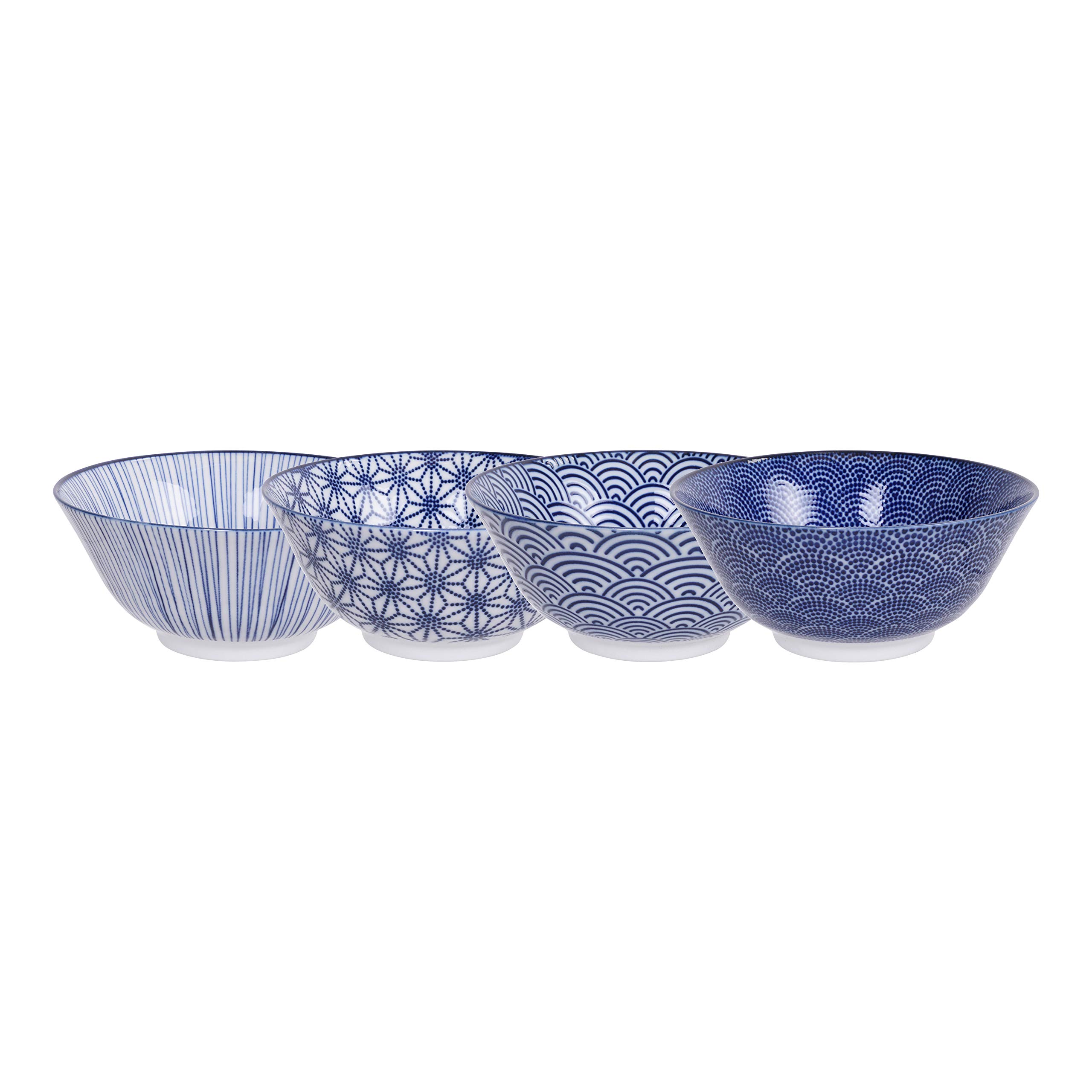 Nippon Blue Tayo-Schüssel-Set, 4-tlg.